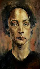 Carl White, Untitled [Portrait], 1996, oil on canvas