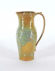 Don Wells, Untitled - Earth Tone Jug, glazed ceramic