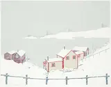 Jon Frederick Wilkinson, Snow on the Arm #A.P. XXII/XXVII, 1987, colour silkscreen on paper