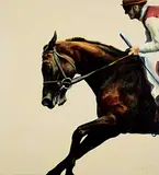 Joe Coffey, Warm Up, 2010, oil on canvas