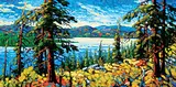 Bear Creek Vista by Rod Charlesworth, oil on canvas, sold Apr 2019