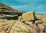 Alan Caswell Collier, Prim Point Near Digby, N. S., oil on paper board