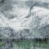 Dorothy Knowles, Lake O'Hara in Green, 1994, acrylic on canvas