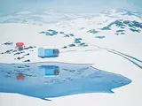Doris Jean McCarthy, Spring Snow Cape Dorset