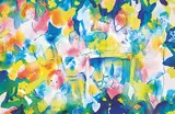 Janet Mitchell, Family Reunion, 1985, watercolour on paper