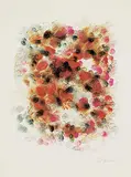 Lise Gervais, Untitled - Abstract Composition, 1957, mixed media on paper