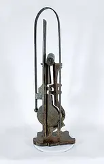 Ben McLeod, Untitled - Looping Abstract, 1992, welded metal sculpture