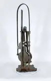 Ben McLeod, Untitled - Looping Abstract, 1992, welded metal sculpture