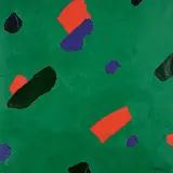 Bewabon Shilling, Green River #5, oil on canvas