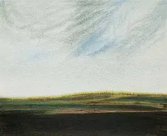 Takao Tanabe, Summer Foothills 6/79, 1979, acrylic on canvas