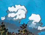 Bewabon Shilling, View from The Studio I, oil on canvas