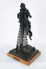 O. Scott Rogers, When Men Dare to Dream #15/30, 1995, bronze sculpture