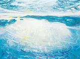Anne Meredith Barry, Frozen Islands Number I, mixed media on paper