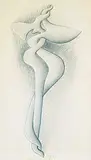 Sorel Etrog, Untitled - Sculpture Drawing
