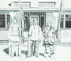Rick Hagen, Is There Something We Can Do For You?, graphite on paper
