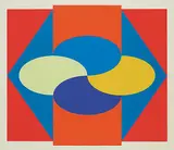 Roy Kiyooka, No. 2 Osaka #10/50, 1971, colour silkscreen on paper