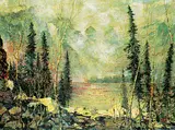 Armand Frederick Vallee, Moraine Lake, Valley of the Ten Peaks