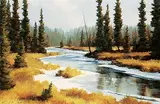 Karl E. Wood, Whirlpool River, Jasper