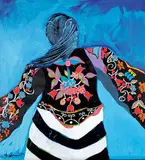 Lee Claremont, Spirit of the Winds, acrylic on canvas