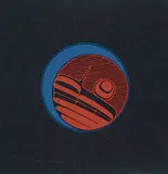Robert Davidson, Moon [Red and Green on Black] #236/274, 1976, colour silkscreen on paper