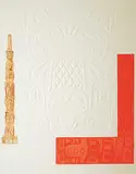 Don McLeay, Yesterday's Ghosts #5/80, 1982, embossing and colour silkscreen on paper