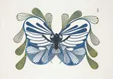 Eliyakota Samualie, Kituriagaluk #17/50, 1979, colour stonecut on paper