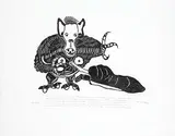 Tivi Etok, A Dream of Tivi Etook #50/50, 1974, stonecut on paper