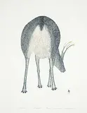 Kananginak Pootoogook, Caribou #160/200