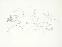 Bruno Bobak, Untitled - Molly, graphite on paper