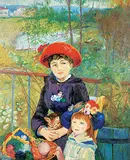 George A. Buytendorp, On the Terrace, oil on wood board