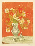 Gilles Fabre, Untitled - Still Life of Flowers #159/200, colour lithograph on paper