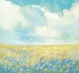 Wang Kui, Tall Grass, watercolour on paper
