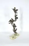 Almuth Lütkenhaus, Untitled - Pegasus Ascending, bronze sculpture