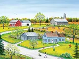 Sharon Mark, Spring Delights, oil on canvas