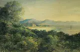 Marmaduke Matthews, Home in a Haze Sky in the Mountains
