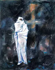 Terry McCue, Enigma Study, 1999, acrylic on canvas