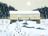 Ralph A. Olive, Winter Mood, oil on wood board