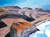 David Pugh, Grasslands, 1993, oil on canvas