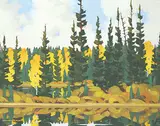 Caribou Country by Stafford Donald Plant, oil on canvas, sold Dec 2018