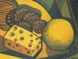 David Pugh, Untitled - Afternoon Charcuterie, 1974, oil on canvas