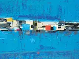 Gordon A. Smith, Untitled - Coastal Abstract, colour silkscreen on paper