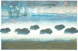 Allen Harry Smutylo, Arctic Run #52/60, colour lithograph on paper