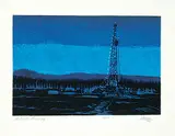 George Weber, Alberta Energy #11/75, 1977, colour silkscreen on paper
