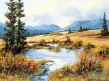 Karl E. Wood, The Spring - Ya Ha Tinda