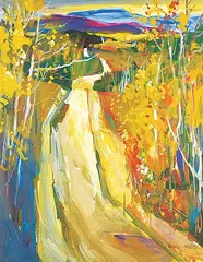 Brian Marshall Atyeo, Untitled - The Road Home, 1998, acrylic on canvas