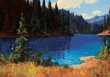 Roland Gissing, Reflections, Ghost Lake