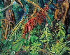 Arthur Lismer, Tangle of the Forest, B.C., 1962, oil on canvas