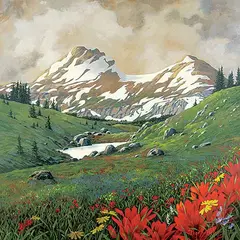 Page Ough, Quartz Hill, 2008, acrylic on canvas