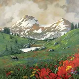 Page Ough, Quartz Hill, 2008, acrylic on canvas