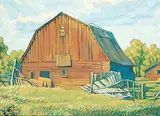 Margaret Shelton, Police Barn North of Cochrane